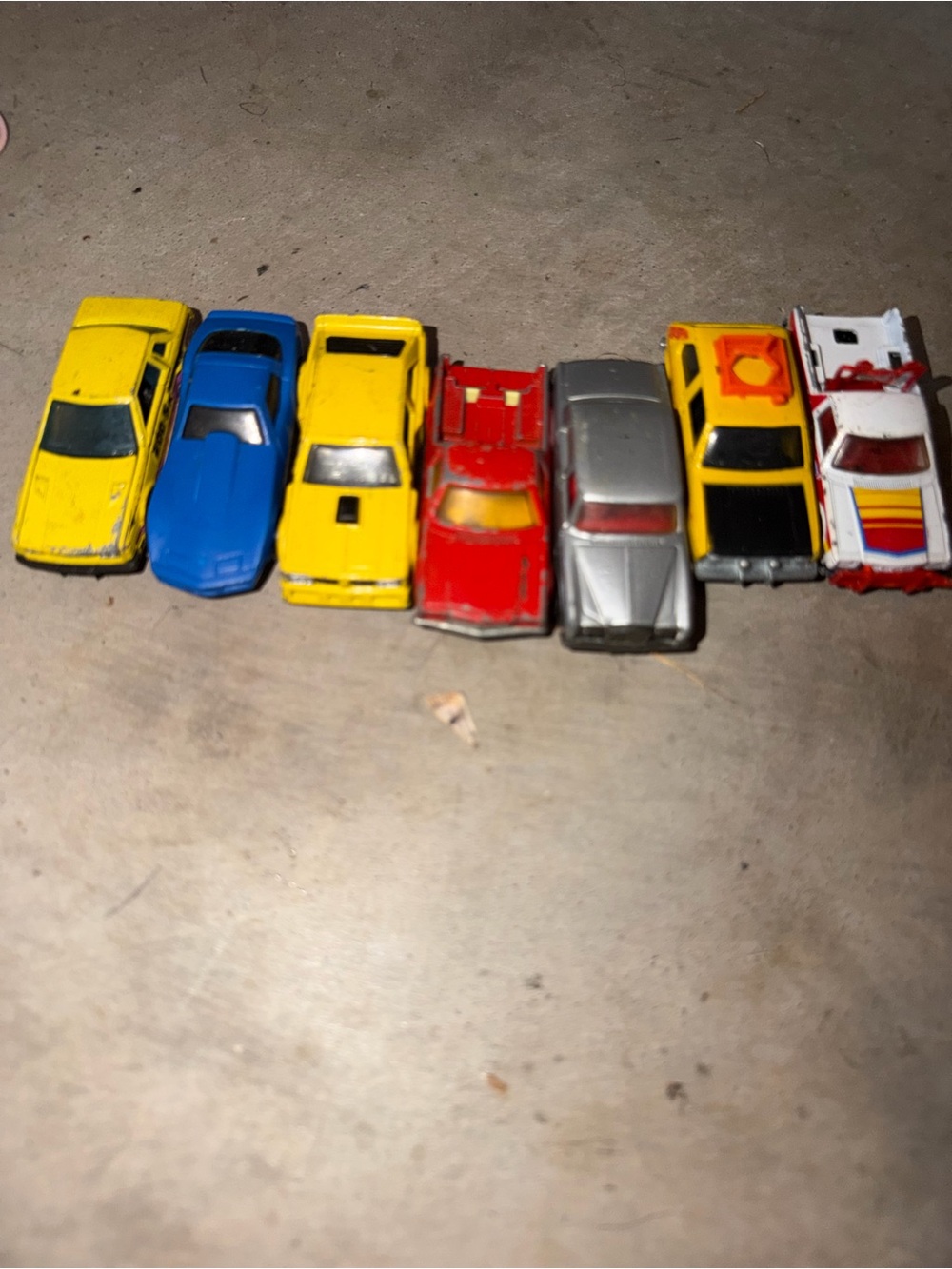 Vintage Hot wheels And Matchbox Cars 1980s And Prior Lot Of 7